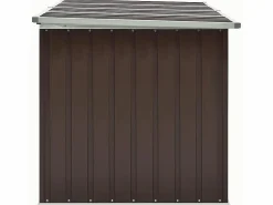 vidaxl Caja de almacenamiento de jardín marrón 171x99x93 cm