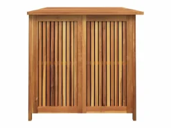 Hot Caja de almacenamiento de jardín 175x80x75 cm madera maciza de acacia Marru00f3n