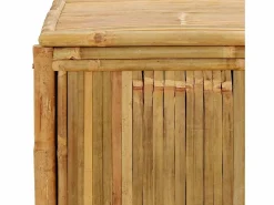 New Caja de almacenamiento de jardín 60x52x55 cm Bambú Armario De Jardín