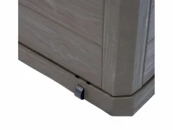 Best Caja de almacenamiento para jardín marrón de 280 l Armario De Jardín