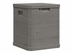 Clearance Caja de almacenamiento para jardín marrón de 90 l Armario De Jardín