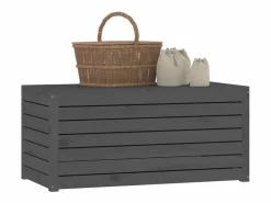Caja de jardín 101x50,5x46,5 cm madera maciza de pino