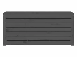 Caja de jardín 101x50,5x46,5 cm madera maciza de pino