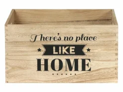 The Home Deco Factory Caja de madera apilable Home (Juego de 3)