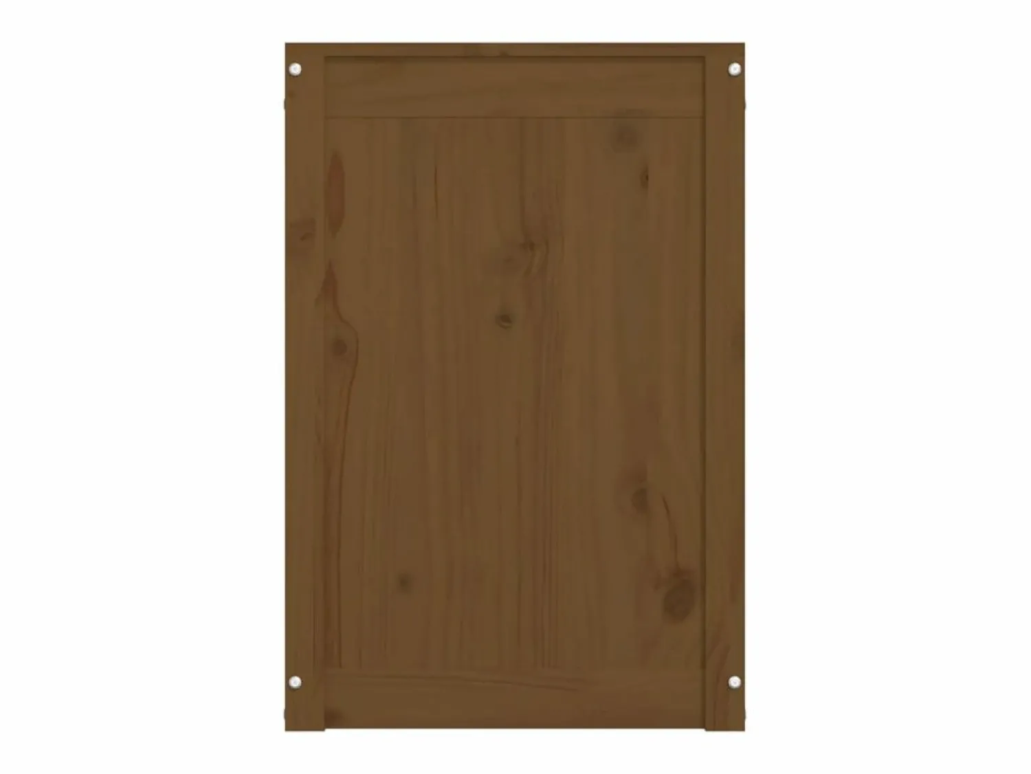 Caja de ropa marrón miel 88,5x44x66 cm Madera maciza de pino Cesto De Ropa