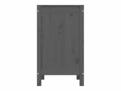 Caja de ropa sucia 44x44x76 cm Madera maciza de pino