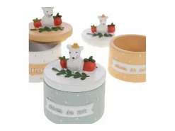 Discount Caja dientes de leche pack 3 Gabrielle 6x5x5 cm Accesorios De Almacenaje