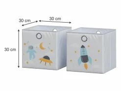 Clearance Caja plegable gris (espacio) 30x30x30 Accesorios De Almacenaje