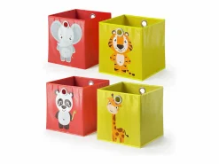 New Caja plegable /amarillo 30x30x30 Accesorios De Almacenaje