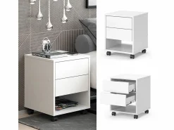 Online Vicco Cajonera con ruedas 37x37x47 jons Blanco