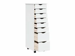 Sale Cajonera con ruedas MOSS madera maciza de pino Cajonera De Escritorio
