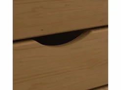 Online Cajonera con ruedas MOSS madera maciza pino marrón miel Cajonera De Escritorio
