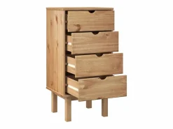 Online Cajonera OTTA madera maciza de pino 45x39x90 cm Cómoda