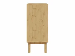 vidaxl Cajonera OTTA madera maciza de pino 76,5x39,5x90 cm