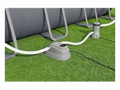 Bestway Calentador de Agua Eléctrico 42,6x26,6x18,7 cm para Piscinas Desmontables de 1.520-17.035L Temperatura Máxima 40°C