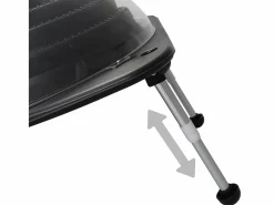 Calentadores solares de piscina 2 pzas HDPE aluminio 75x75x36cm ES863500