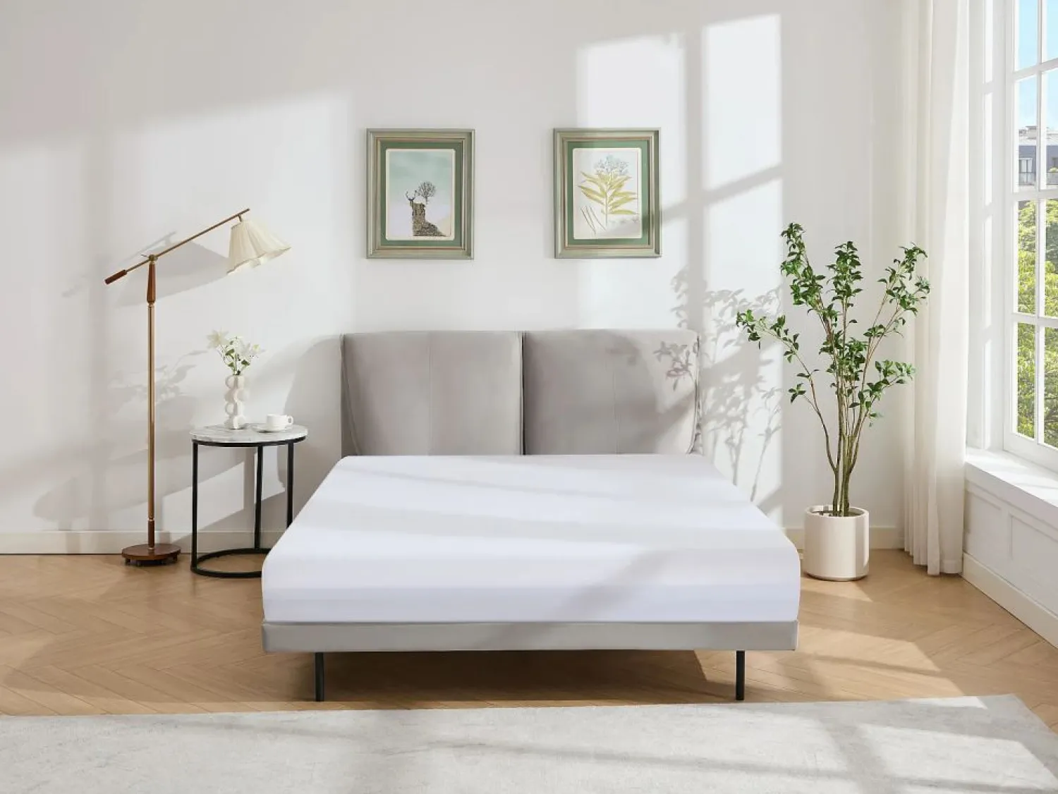 Vente-unique Cama 160 x 200 cm de terciopelo en color - IBEDIA