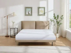 Vente-unique Cama 140 x 190 cm en terciopelo color - IBEDIA