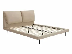 Vente-unique Cama 140 x 190 cm en terciopelo color - IBEDIA