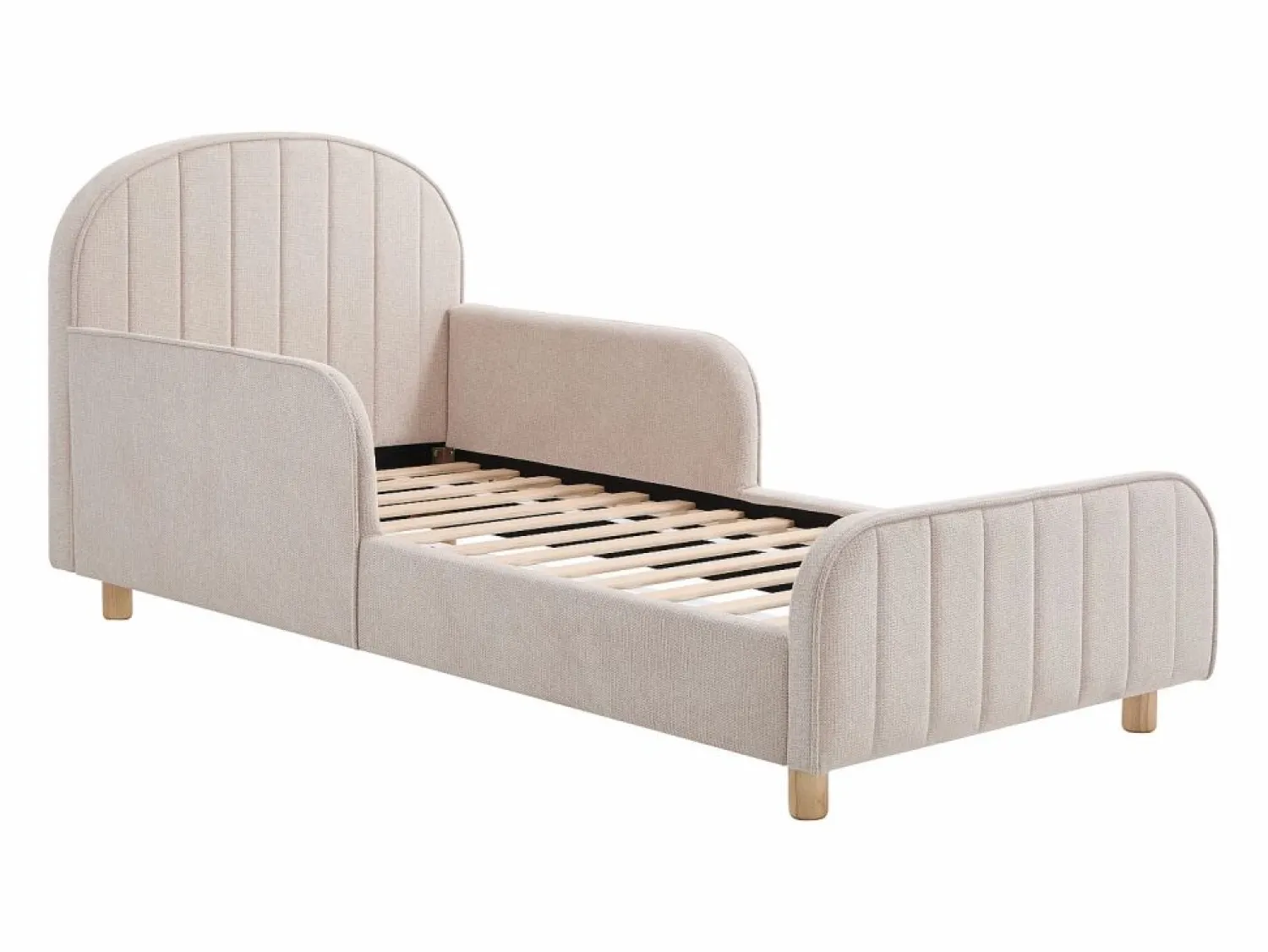 New Cama 90 x 190 cm tejido texturizado en color - MIRAVELO Cama Infantil