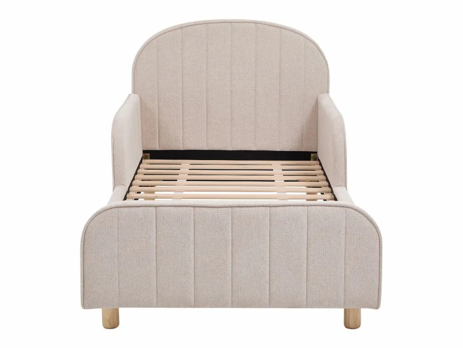 New Cama 90 x 190 cm tejido texturizado en color - MIRAVELO Cama Infantil