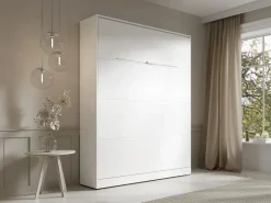 Outlet Cama abatible 160 x 200 cm apertura vertical manual con leds - RAPILI Cama Abatible