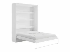 Outlet Cama abatible 160 x 200 cm apertura vertical manual con leds - RAPILI Cama Abatible