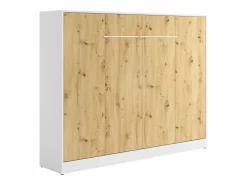 Online Cama abatible 140 x 200 cm apertura horizontal con leds blanco y natural - RAPILI Cama Abatible