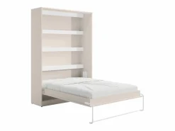 New Cama abatible 140 x 200 cm apertura vertical manual con leds - RAPILI Cama Abatible