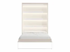 New Cama abatible 140 x 200 cm apertura vertical manual con leds - RAPILI Cama Abatible