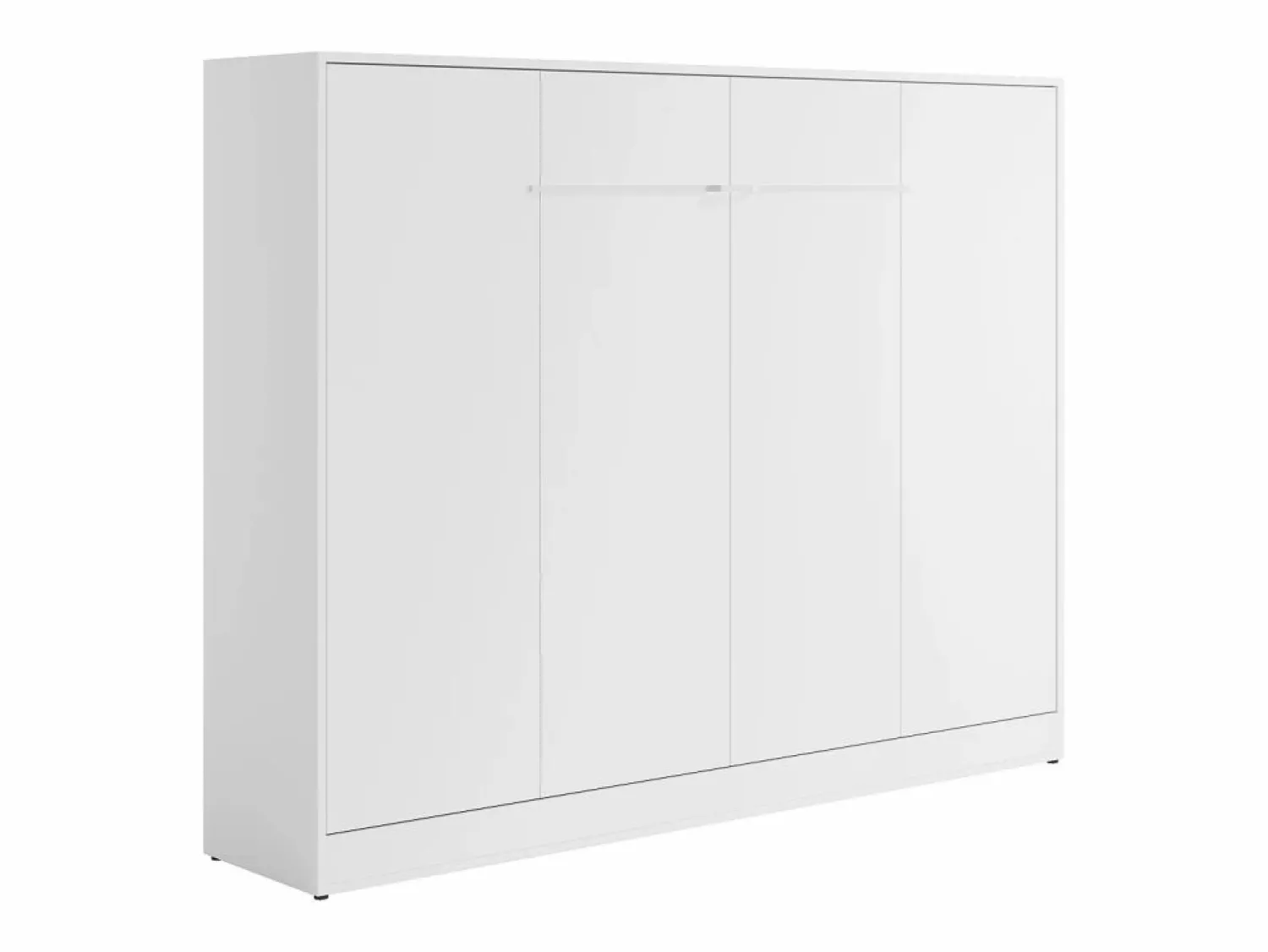 Discount Cama abatible 140 x 200 cm apertura horizontal manual leds + colchón - RAPILI Cama Abatible