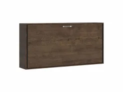 ITAMOBY Cama abatible individual horizontal Kando Nogal Marru00f3n