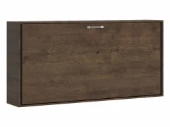 ITAMOBY Cama abatible individual horizontal Kando Nogal Marru00f3n