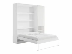 Hot Cama abatible vertical 140 x 200 cm 1 armario + colchón - RAPILI Cama Abatible