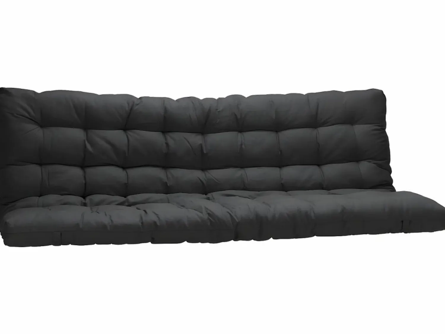 Hot Vente-unique Cama alta de metal de 90 x 190 cm con sofá convertible + futón + colchón MODULO V Blanco