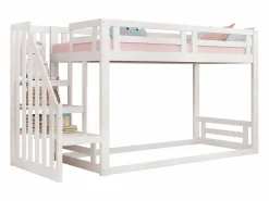 Online Cama altillo infantil 90×200 cm - con escalera y somier de láminas - Cama Alta