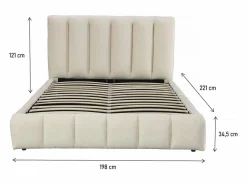 Habitat et jardin Cama "Annie" con arcón 180 x 200 cm - Beige