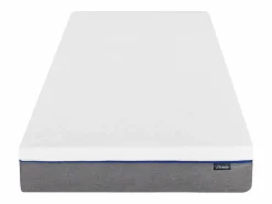 Ysmée Cama articulada eléctrica somier colchón de muelles 5 zonas 2 x 70 x 190 cm beige ANTALISA