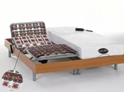 Discount Cama articulada eléctrica LYSIS III motor OKIN 2x90x200 cm Cama Articulada