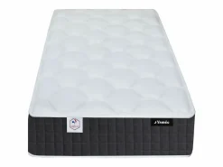 New Ysmée Cama articulada eléctrica somier colchón de muelles 5 zonas 2 x 70 x 190 cm ANTALISA Beige