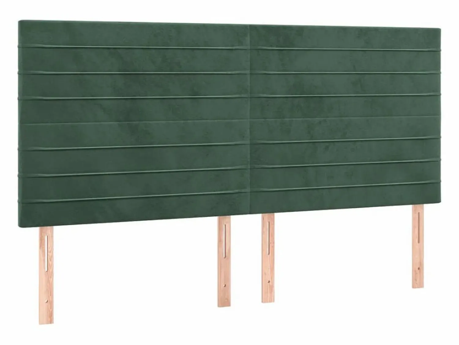 Clicnbuy Cama box spring colchón y LED terciopelo oscuro 160x200cm