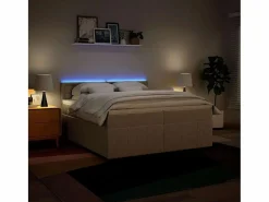 Sale Cama box spring con colchón tela color 200x200 cm Base De Cama De Láminas