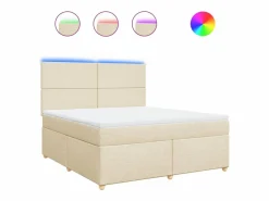 Sale Cama box spring con colchón tela color 180x200 cm Base De Cama De Láminas