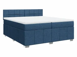 Discount Cama box spring con colchón tela 200x200 cm Base De Cama De Láminas