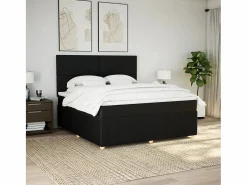 Cama box spring con colchón tela 180x200 cm Base De Cama De Láminas|Somier - 180X200Cm