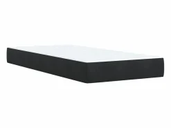 Hot Cama box spring con colchón cuero sintético 90x190 cm Somier - 90X190Cm