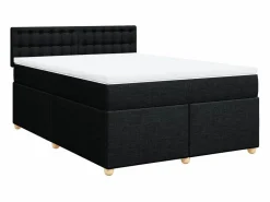 Online Cama box spring con colchón tela 160x200 cm Somier - 160X200Cm