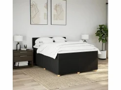 Online Cama box spring con colchón tela 160x200 cm Somier - 160X200Cm