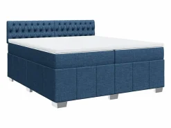 Hot Cama box spring con colchón tela 200x200 cm Base De Cama De Láminas
