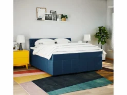 Hot Cama box spring con colchón tela 200x200 cm Base De Cama De Láminas
